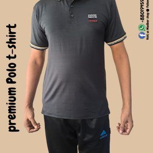 Premium Polo T-shirt Black