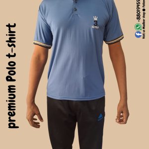 Premium Polo T-shirt Dark Navy Blue